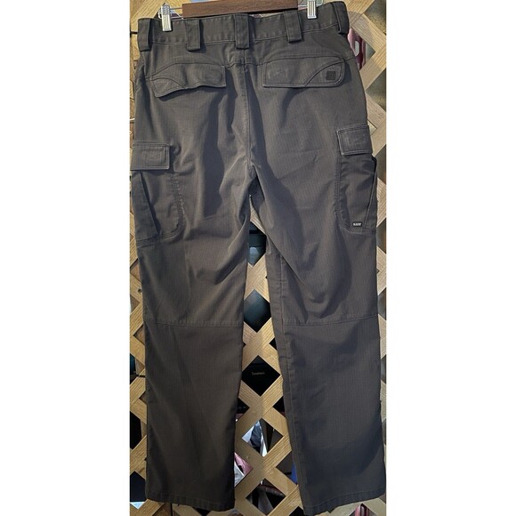 5.11 TACTICAL Charcoal Gray Cargo Ripstop Pants Utility Combat Men's 32x31 - Picture 5 of 8